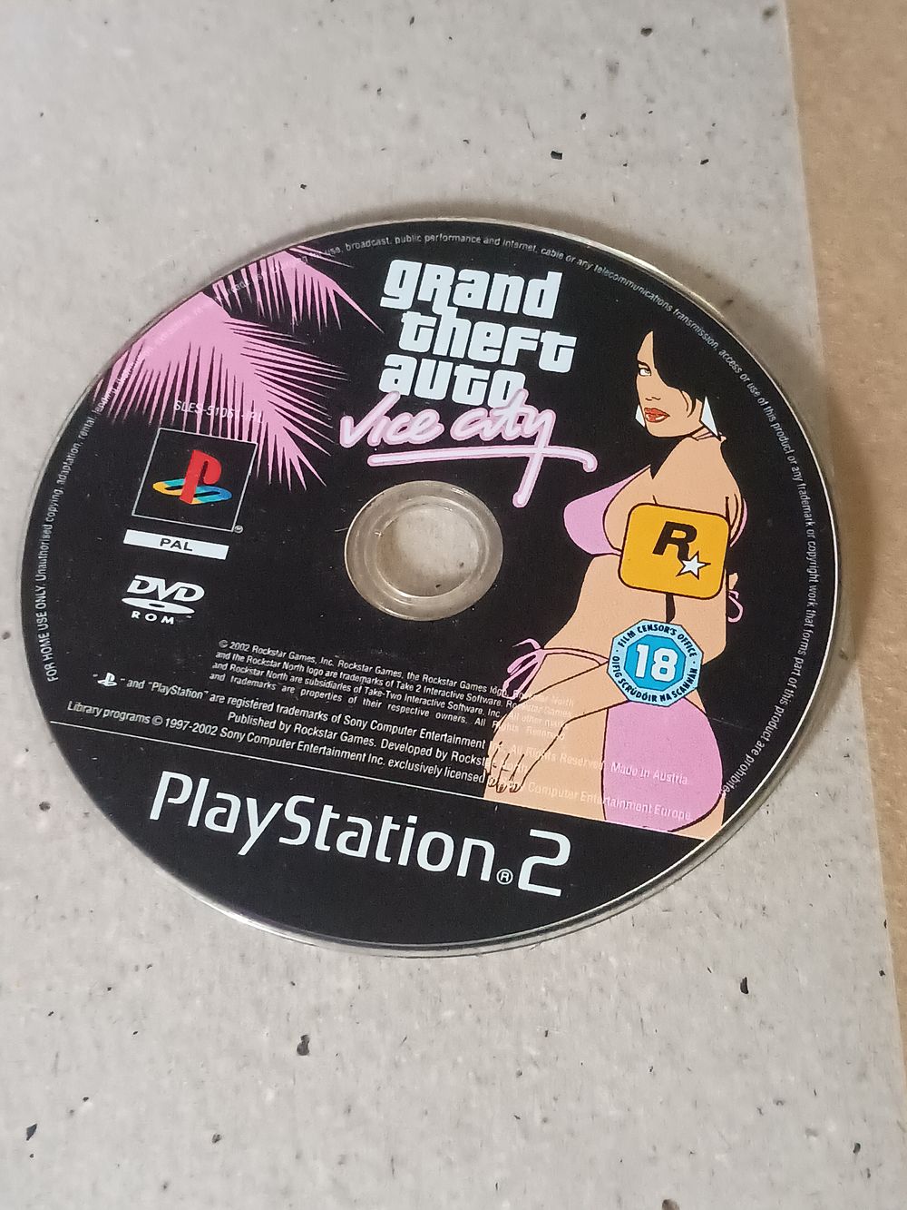 Lot 365: Vice city playstation 2 game
