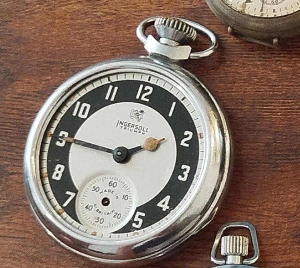 Lot 87: Vintage Ingersoll pocket watch triumph