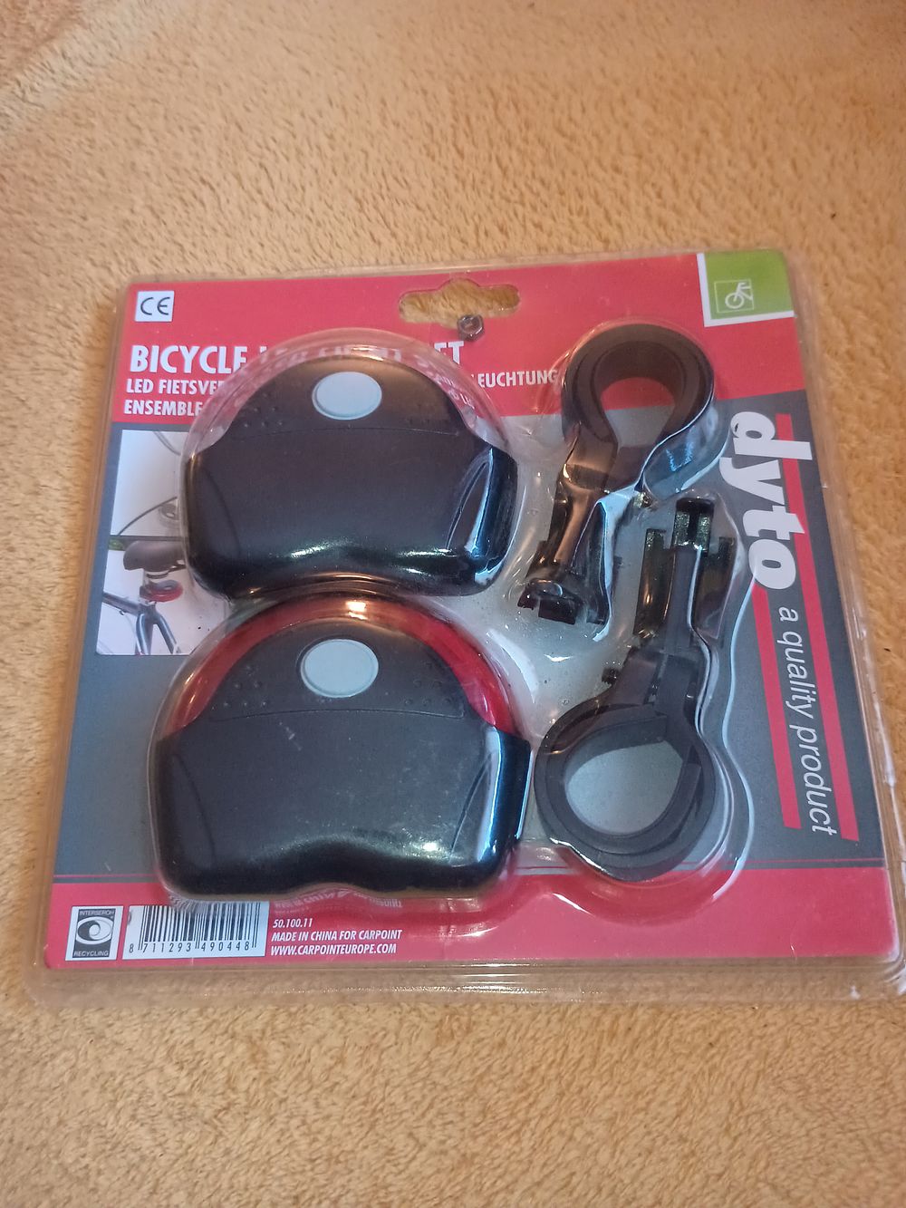 Lot 93: Bicycle led light