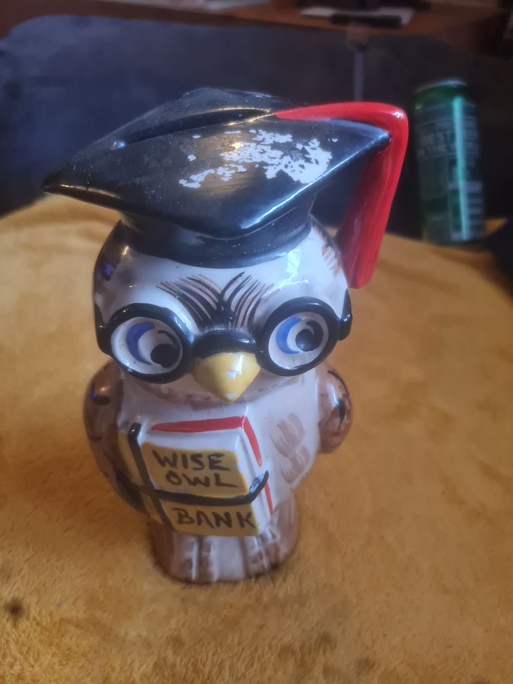 Lot 139: Large owl money box