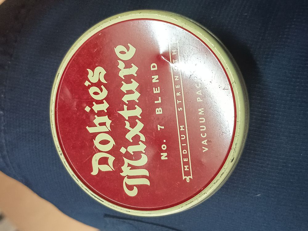 Lot 158: Vintage dobies fixtures tin