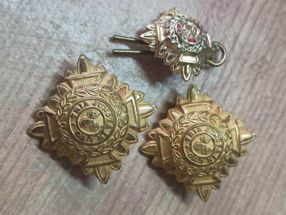Lot 167: Military badge lot