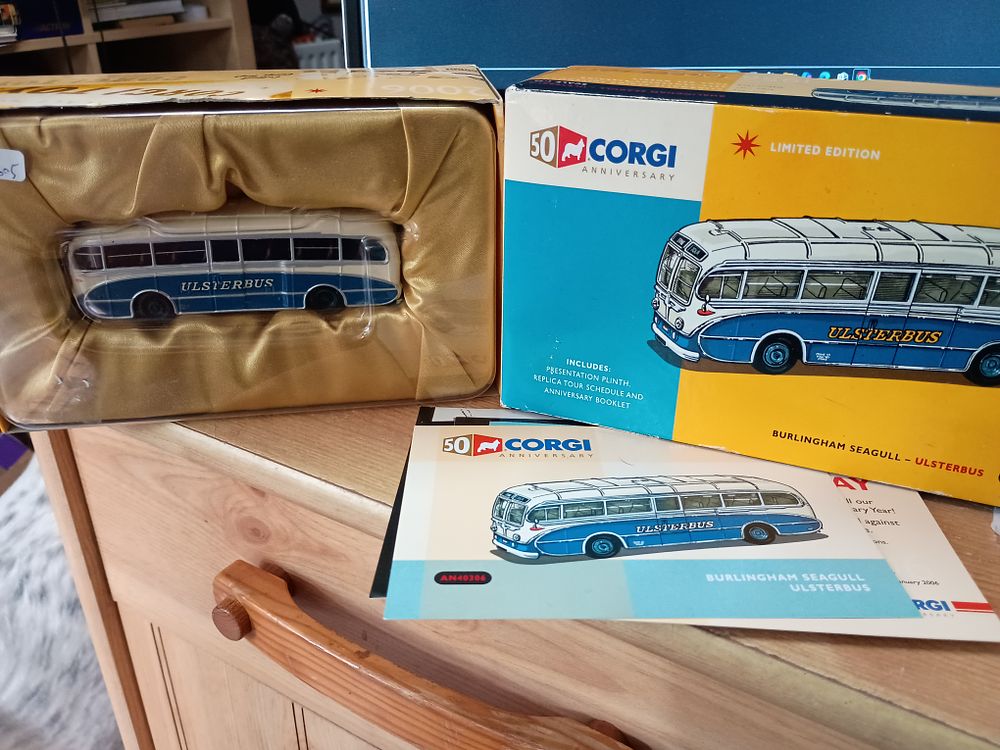 Lot 198: Corgi boxed ulsterbus