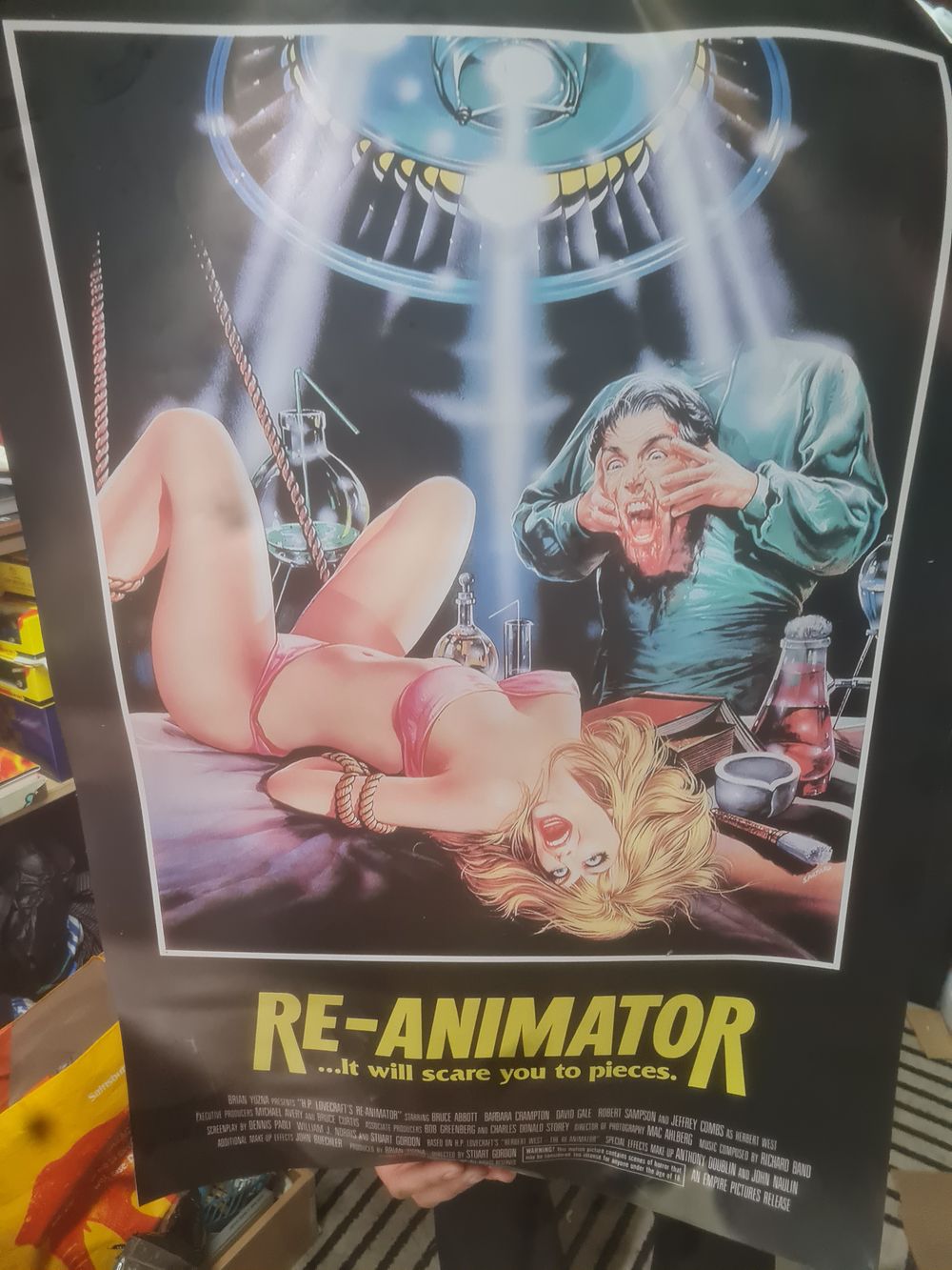 Lot 297: Large movie poster