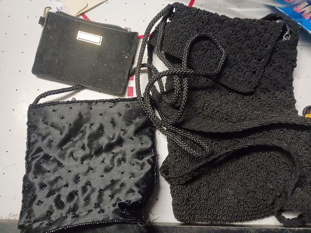 Lot 296: Ladies bags including river island purse