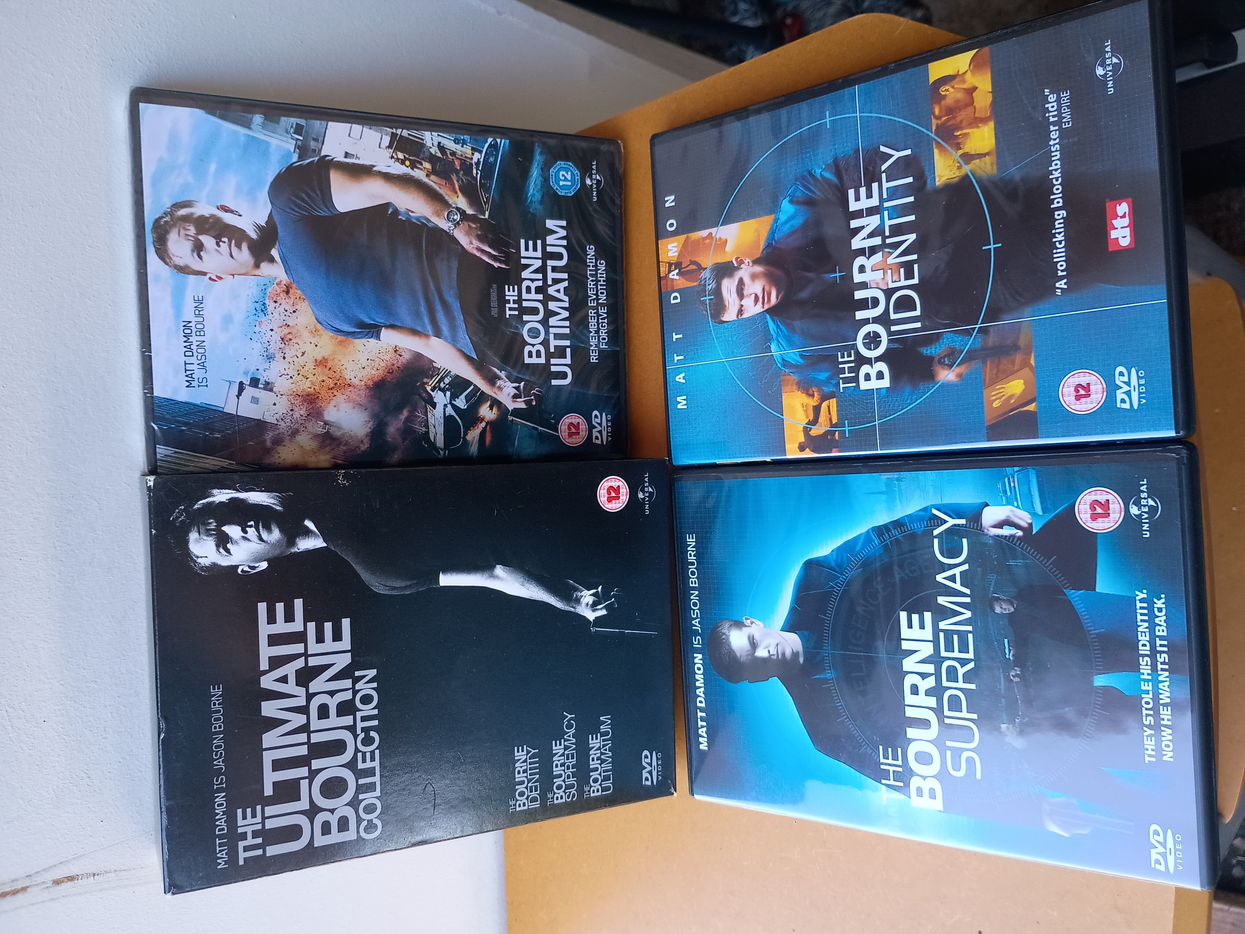 The bourne boxset