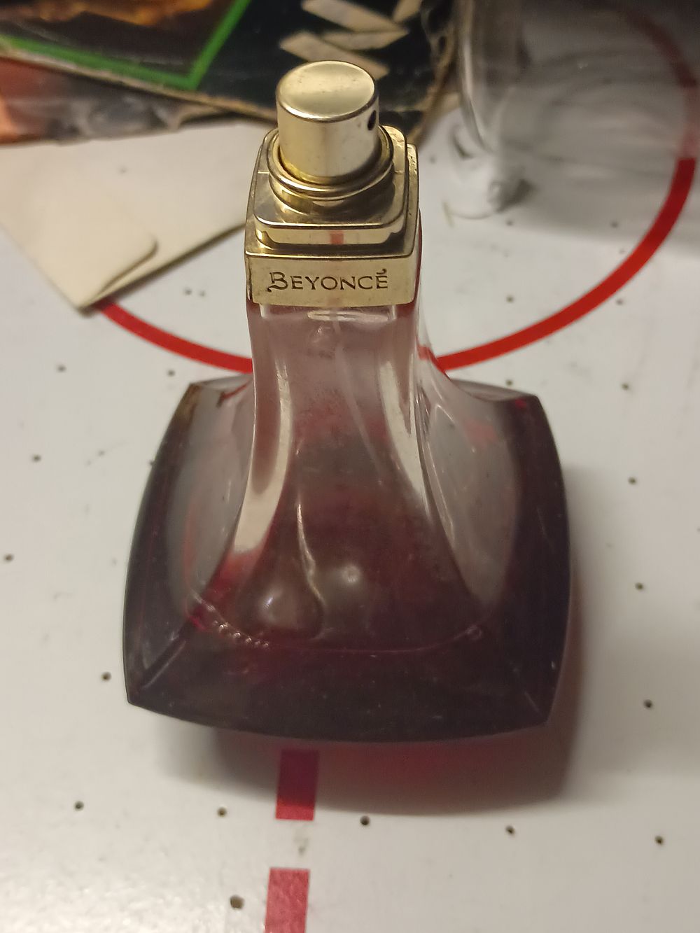 Lot 136: Beyonce perfume quarter full