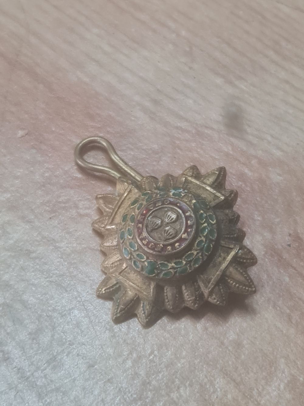Lot 186: Miltary badge