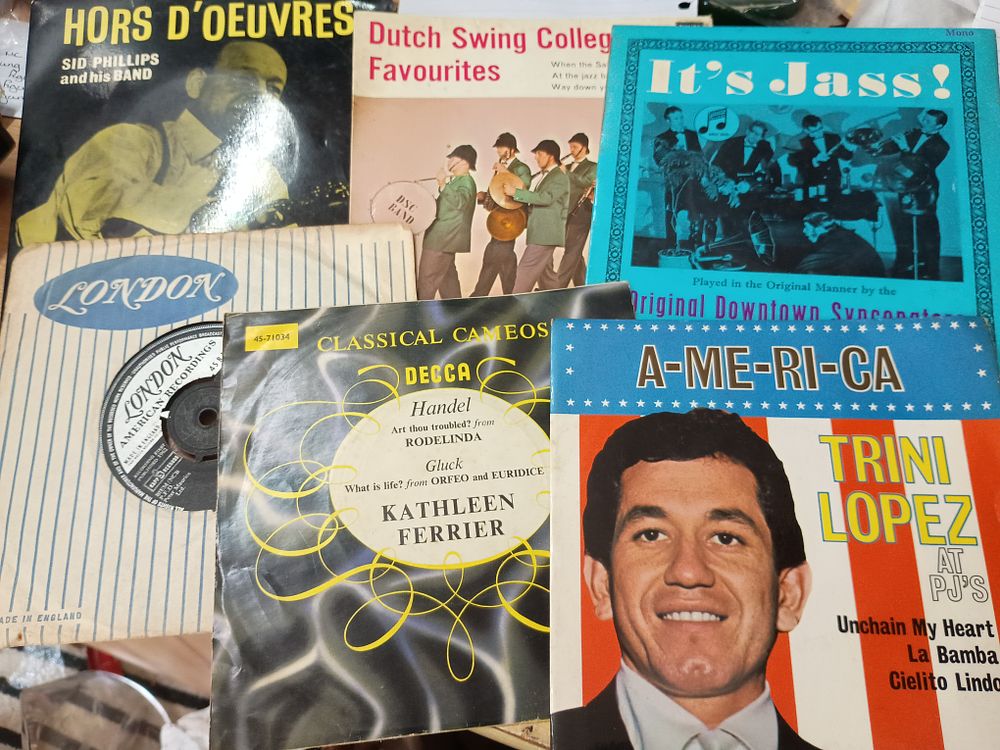 Lot 217: Vintage vinyl lot