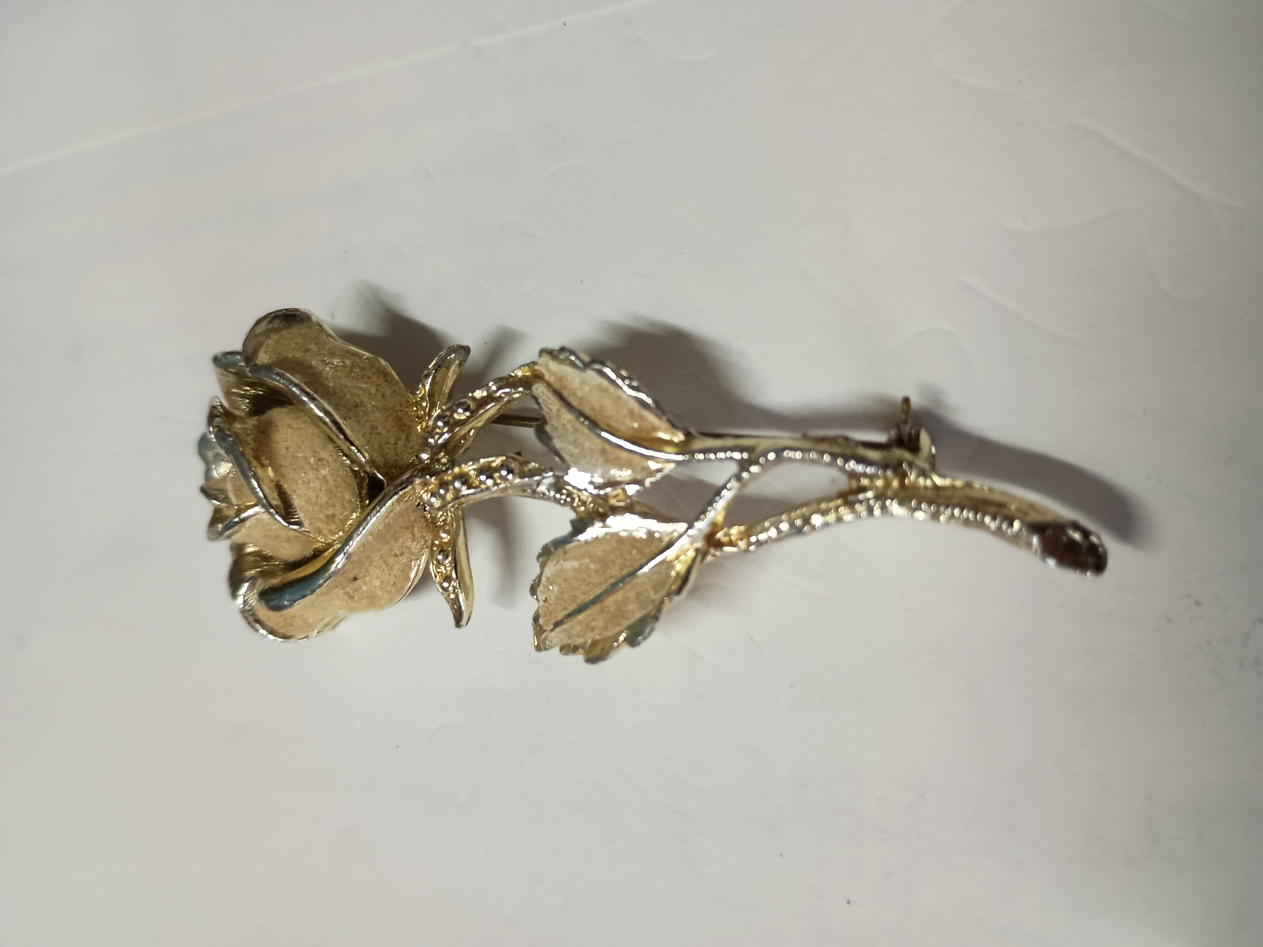 Vintage large flower broach