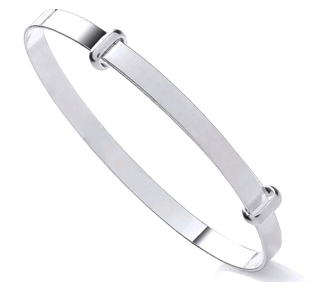 Lot 191: Sterling Silver bangle