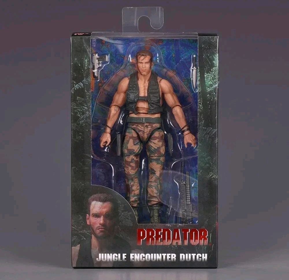 Lot 206: Neca Predator Jungle Encounter Dutch Action Figure