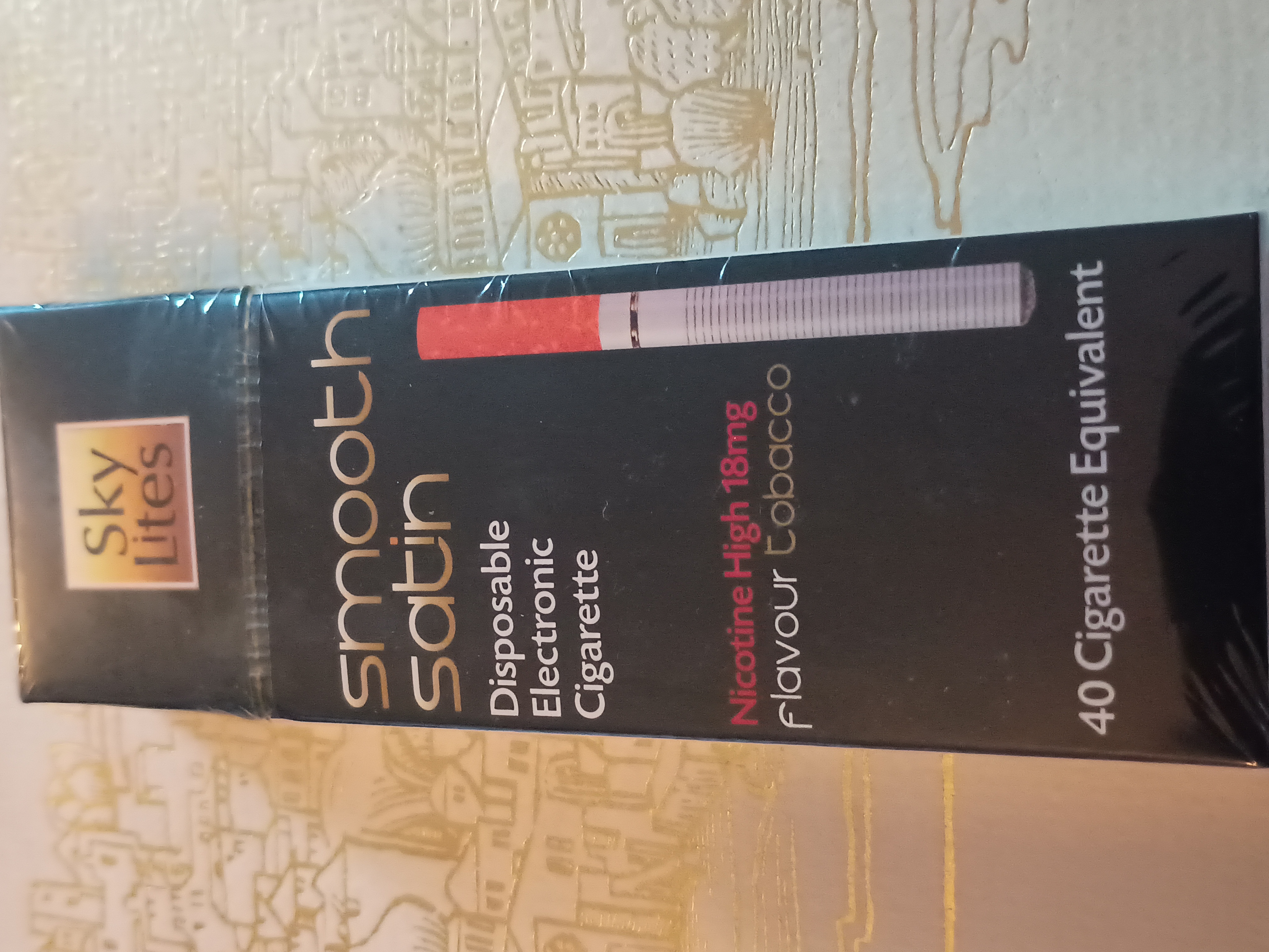 New smooth satin tobacco