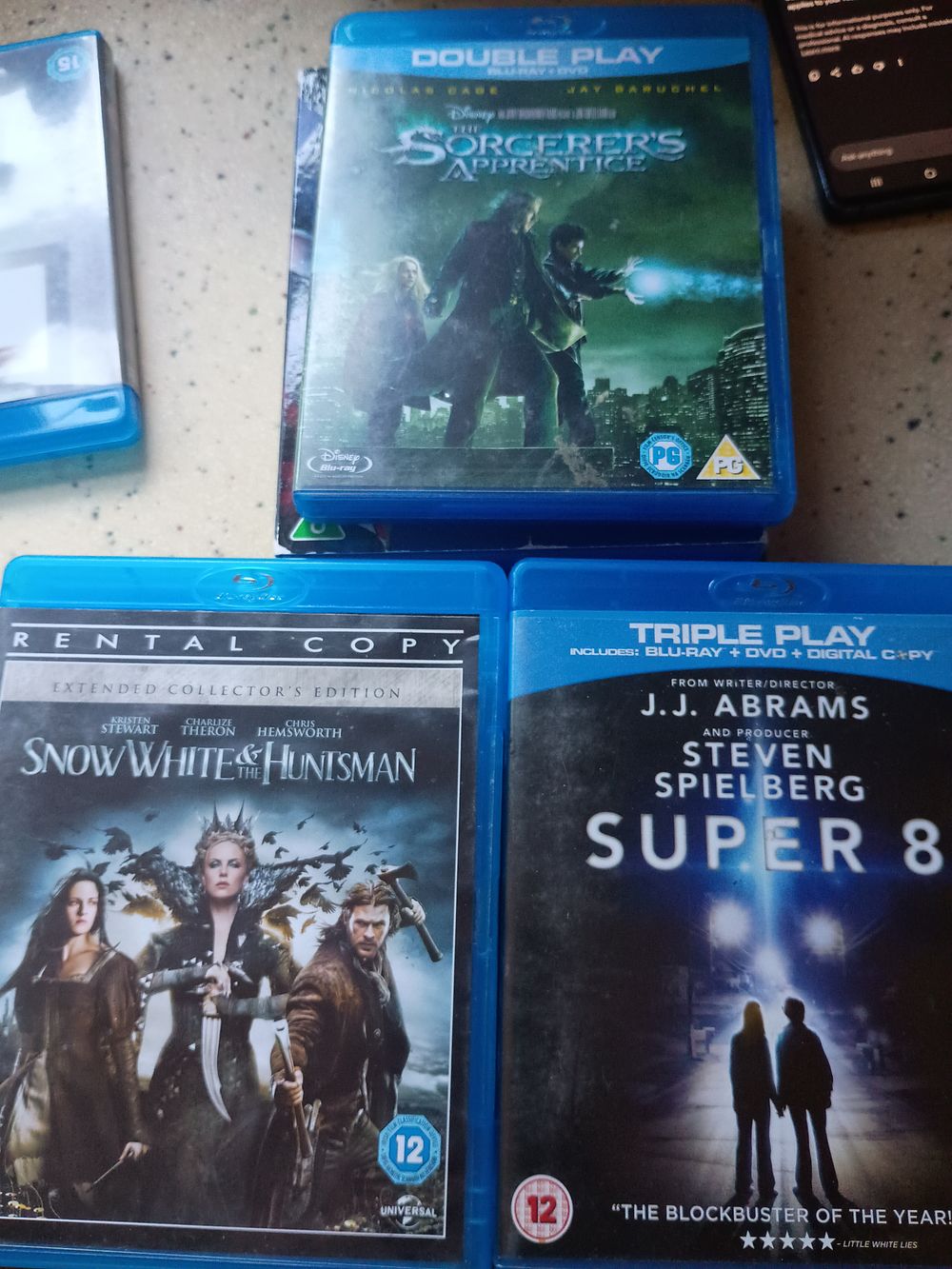 Lot 103: 3 blu rays