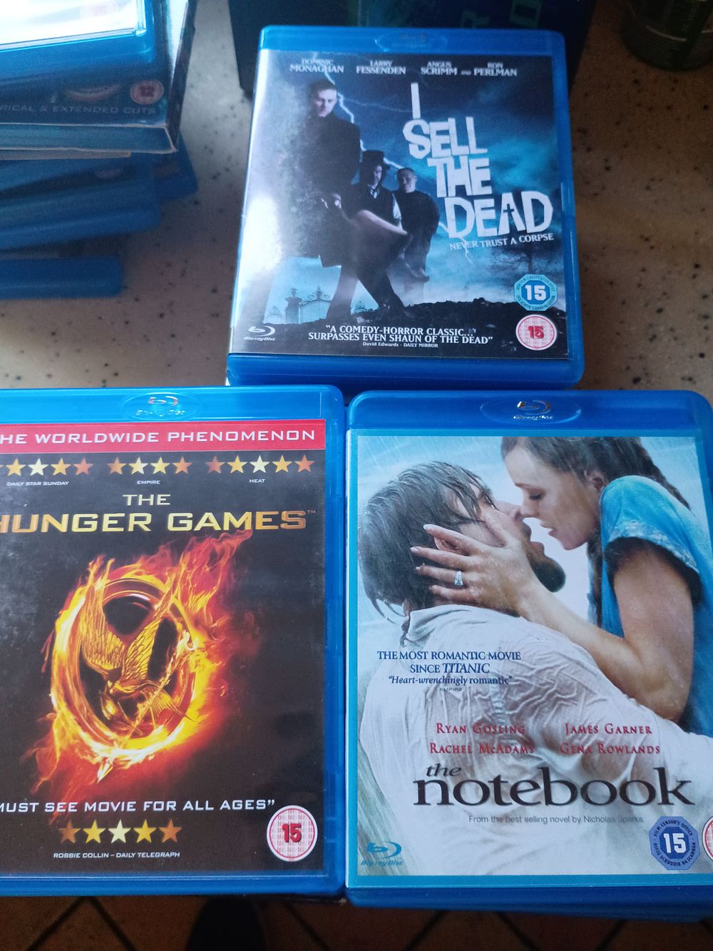 Lot 106: 3 blu rays