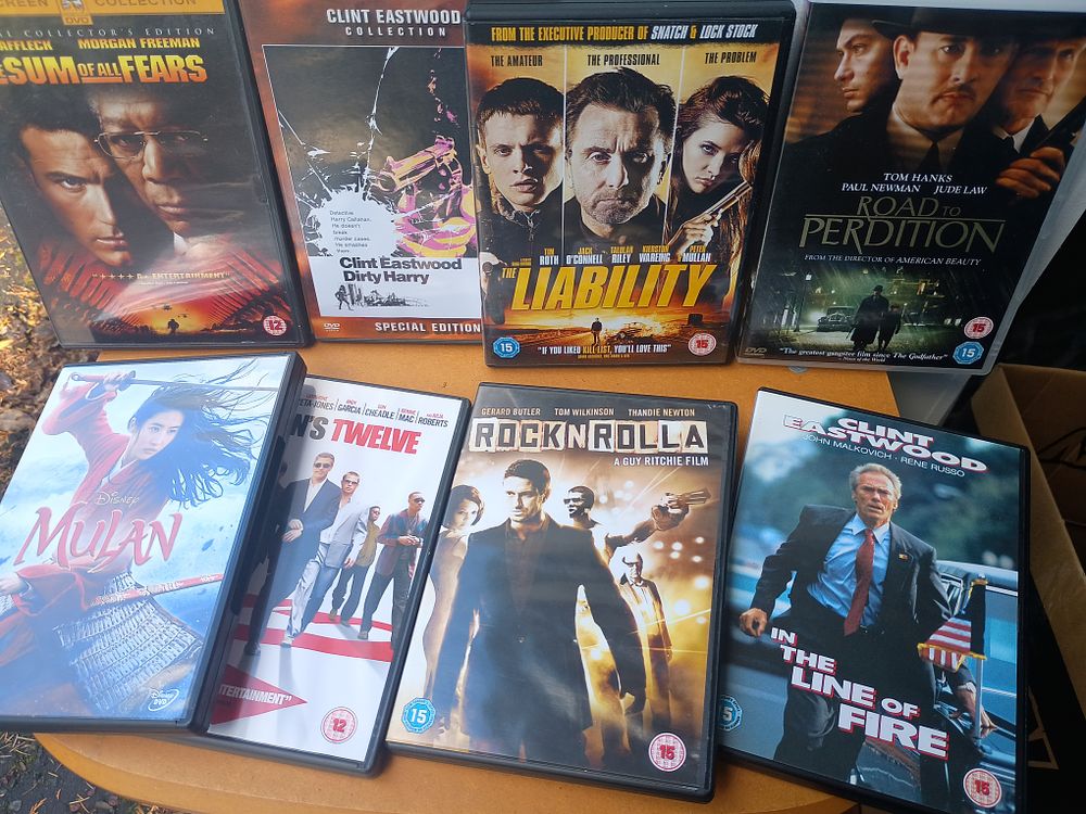 Lot 195: Lot of action dvds