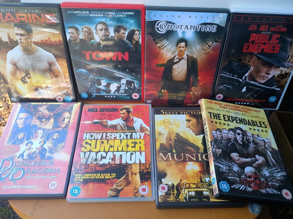 Lot 197: Lot of action dvds