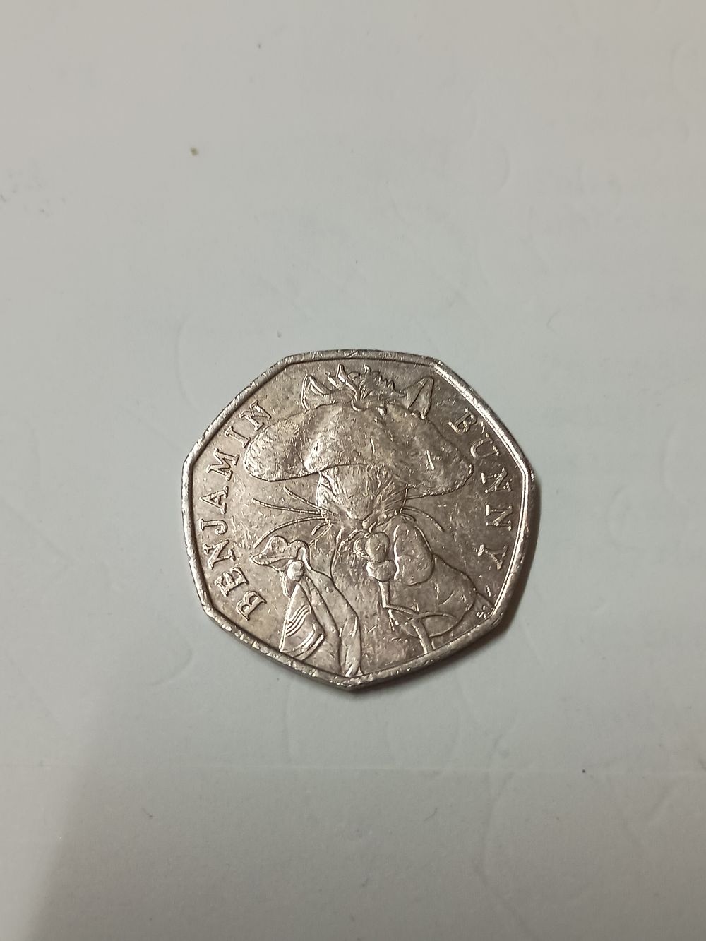 Lot 273: Benjamin bunny 50p