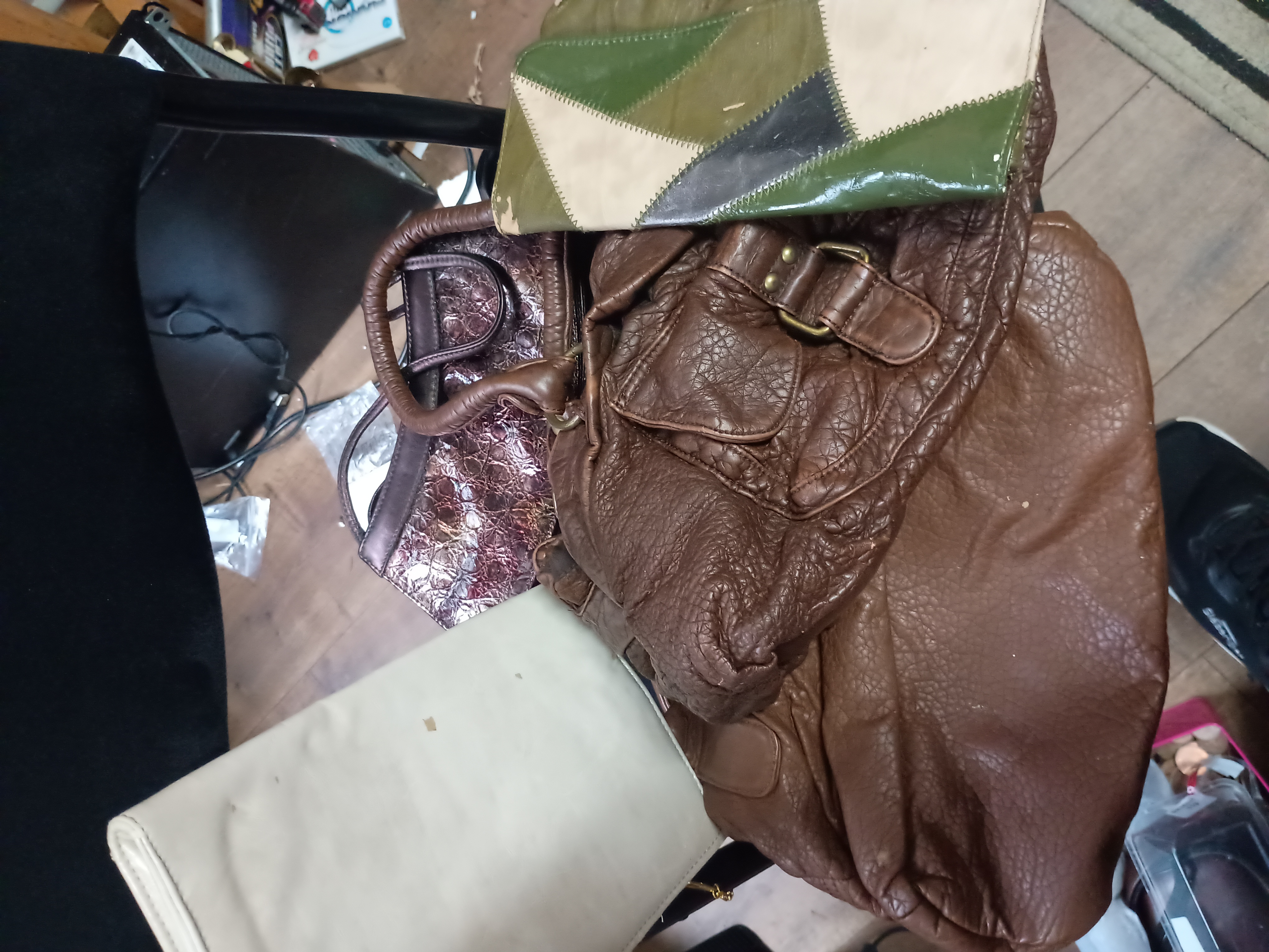 Lot of ladies handbags etc 5 in total