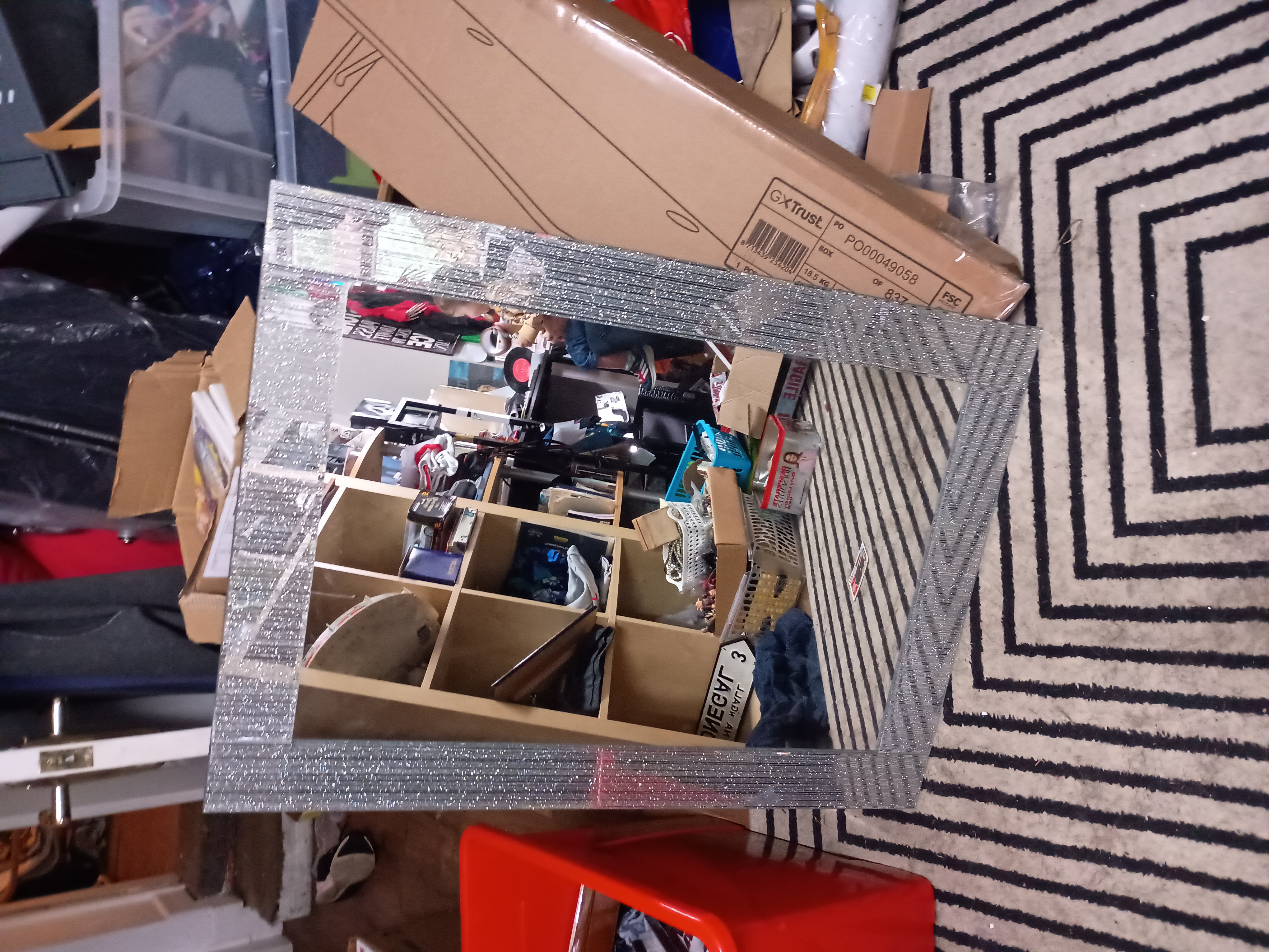 Large mirror