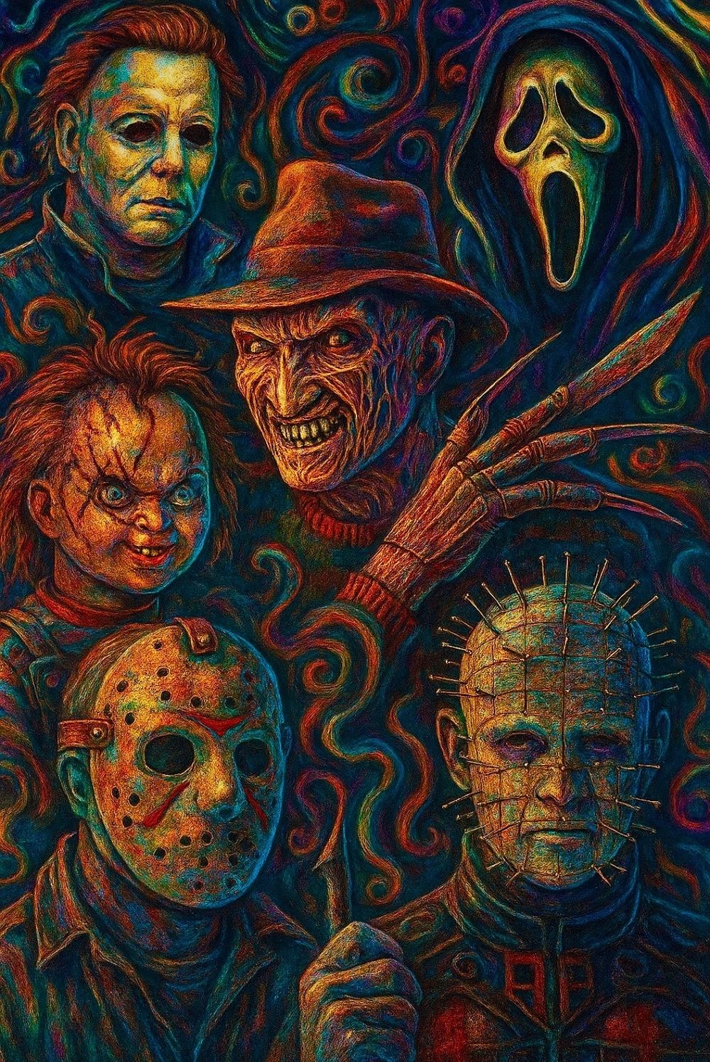 Lot 180: Horror High gloss print in cardboard sleeve