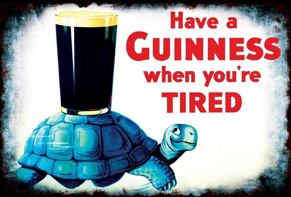 Lot 191: Guinness High gloss print in cardboard sleeve