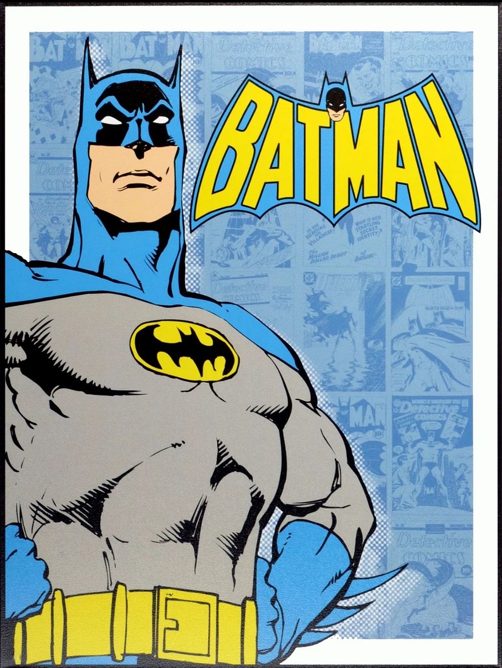 Lot 192: Batman High gloss print in cardboard sleeve