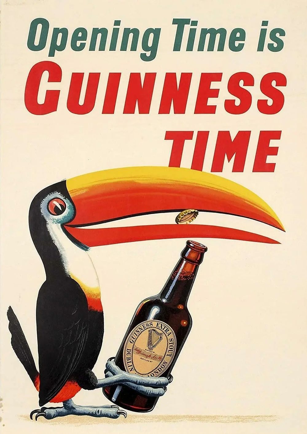 Lot 199: Guinness High gloss print in cardboard sleeve