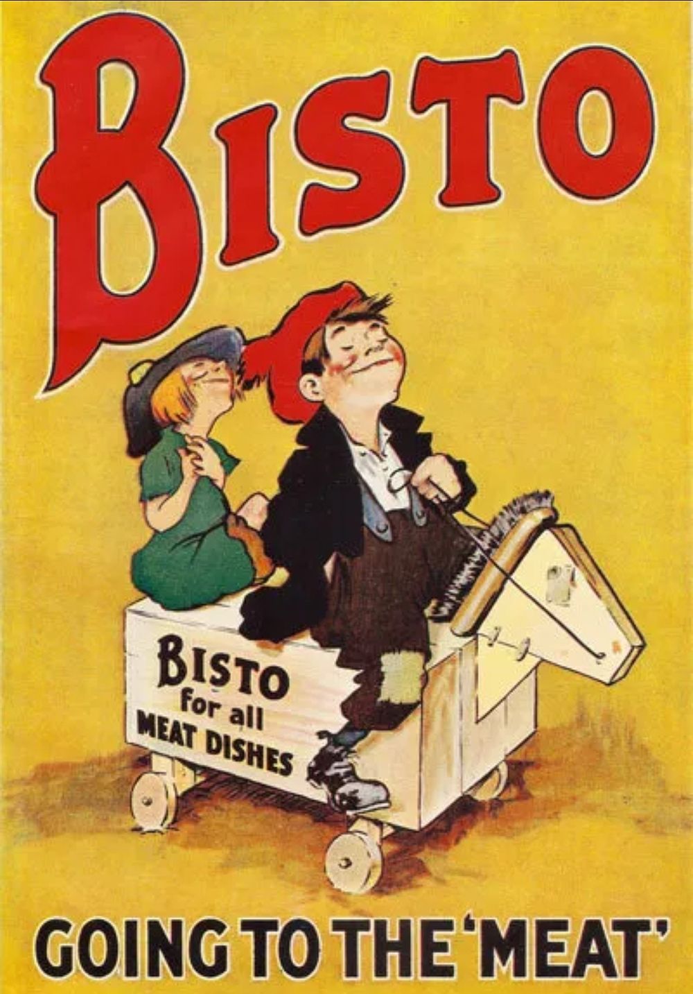 Lot 211: Bisto High gloss print in cardboard sleeve