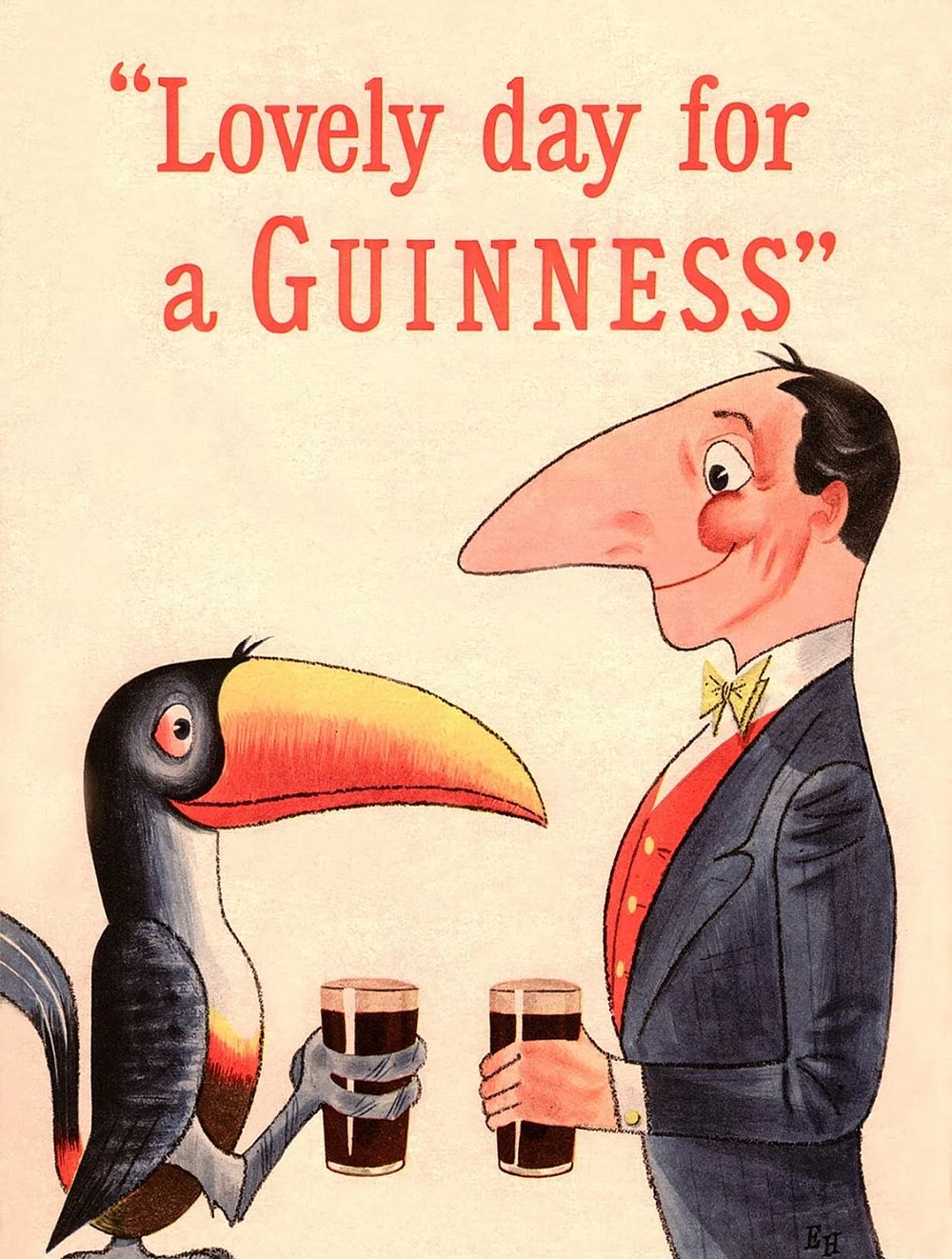 Lot 214: Guinness High gloss print in cardboard sleeve