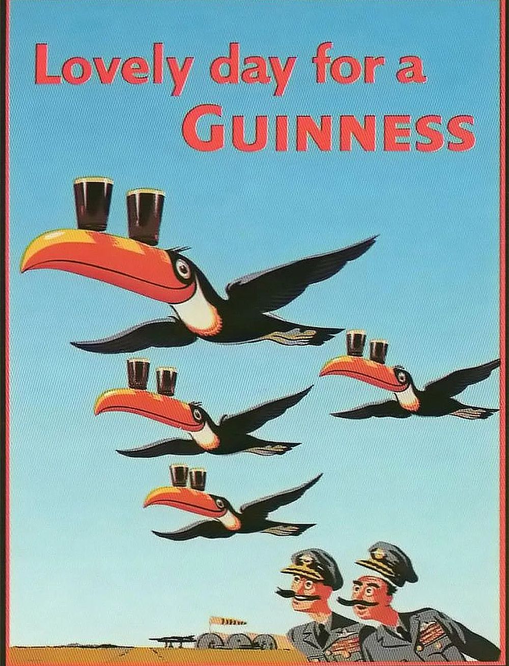 Lot 215: Guinness High gloss print in cardboard sleeve
