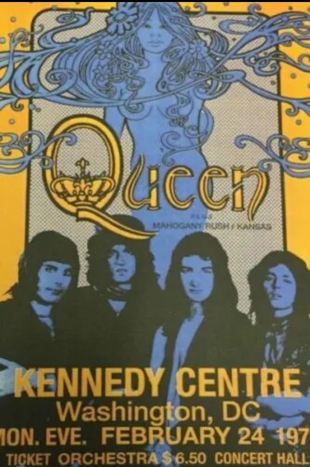 Lot 221: Queen High gloss print in cardboard sleeve