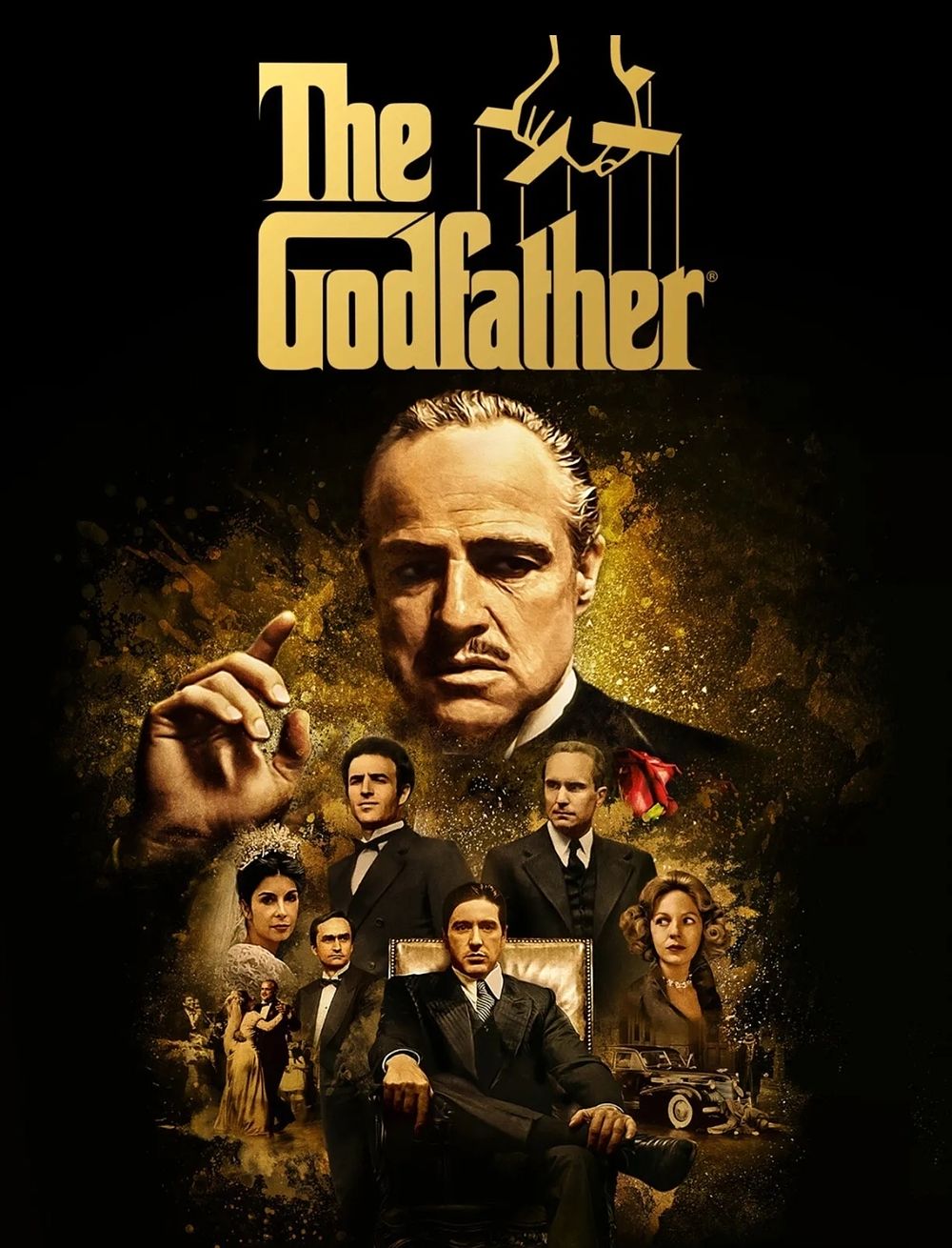 Lot 251: The godfather high gloss print in cardboard sleeve