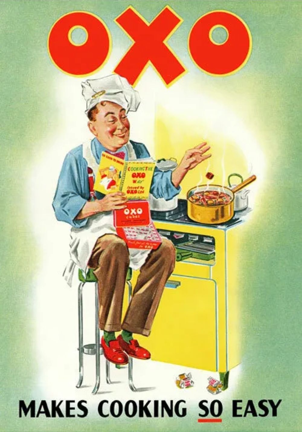 Lot 264: Oxo high gloss print in cardboard sleeve