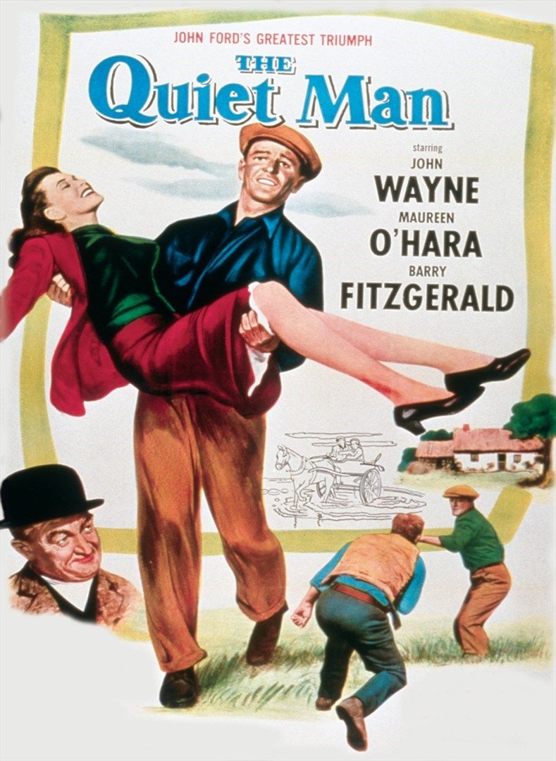 Lot 347: Quiet man High Gloss Print With Cardboard Backing sleeve