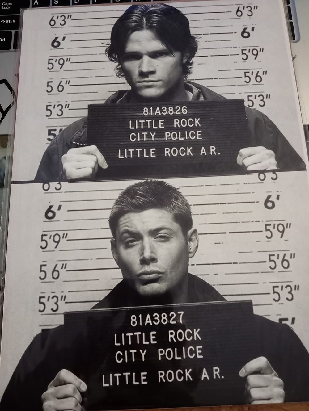 Lot 352: Supernatural High Gloss Print With Cardboard Backing sleeve