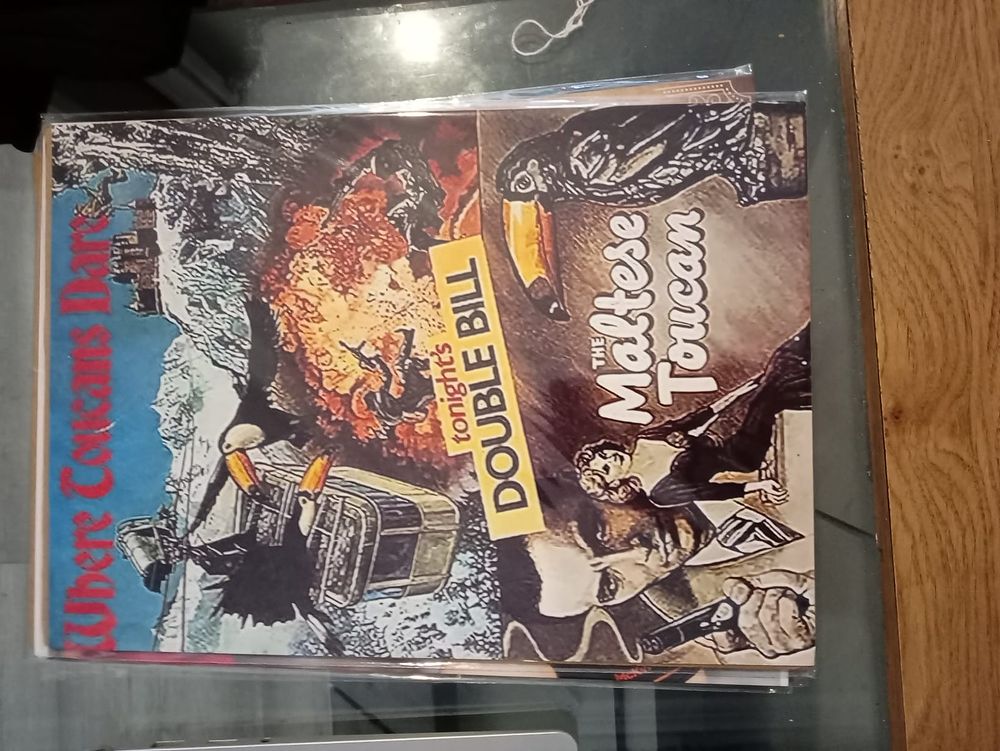 Lot 358: Double bill High Gloss Print With Cardboard Backing sleeve