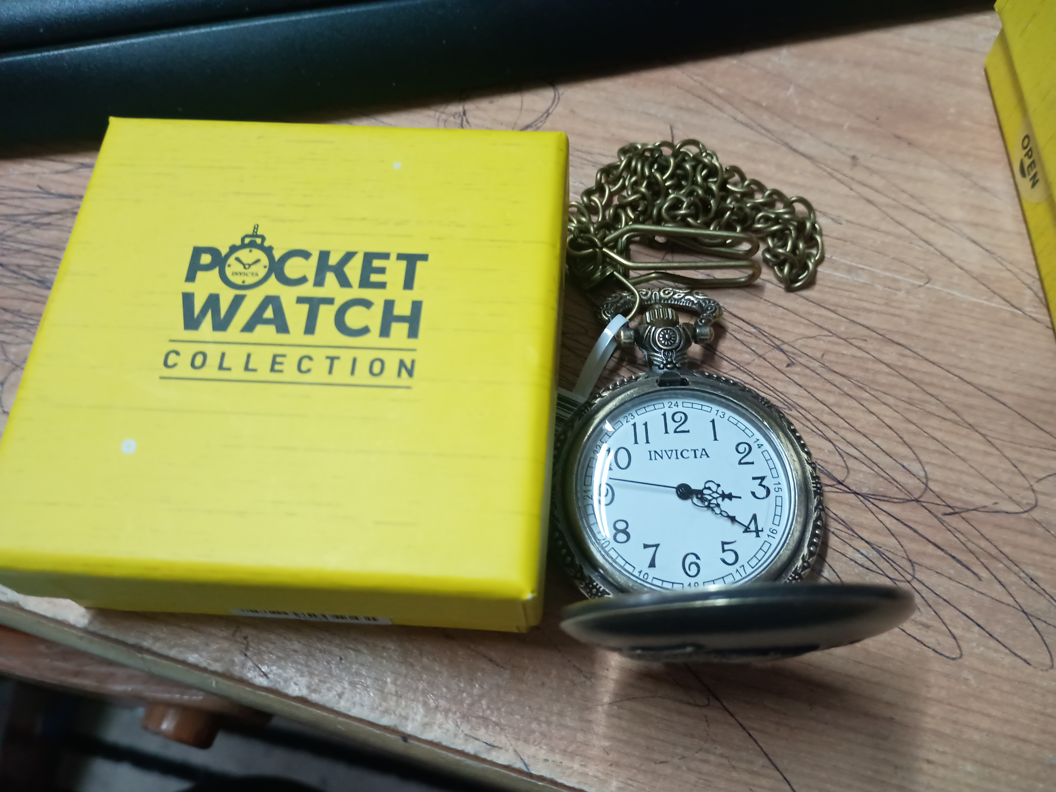 Invicta pocket watch new