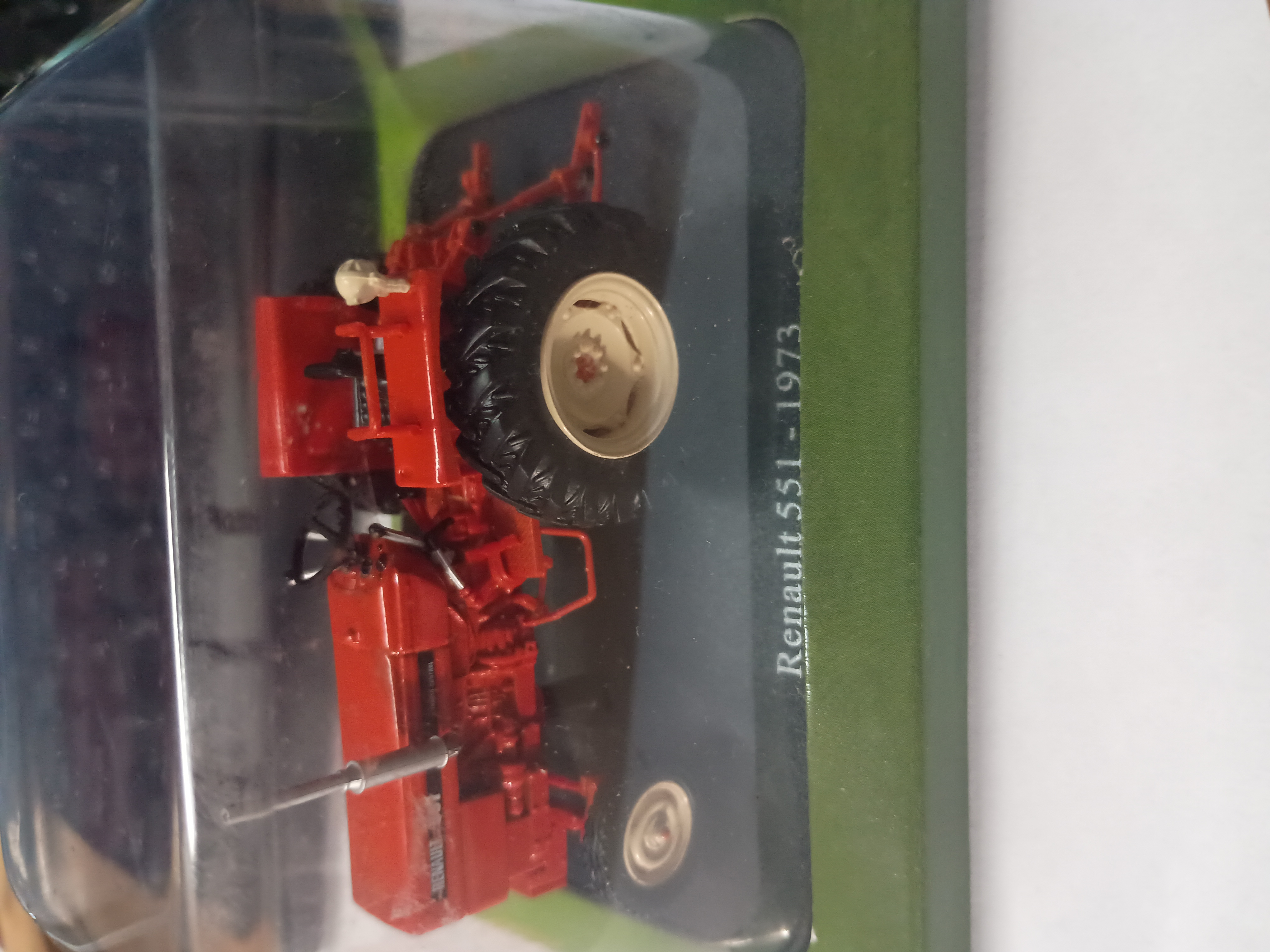 Boxed tractor