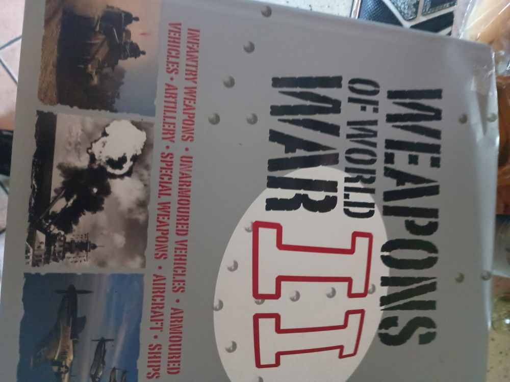 Lot 151: Large weapons of war hardback