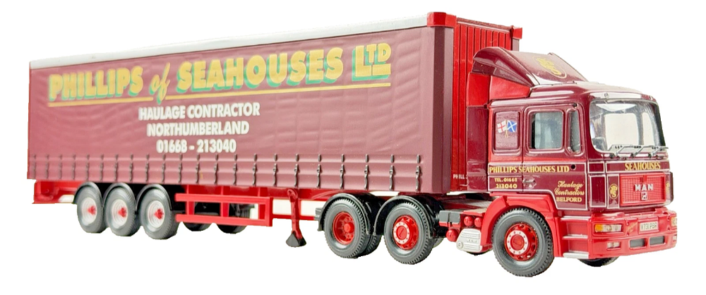 Lot 242: CORGI 1/50 SCALE DIECAST MAN PHILLIPS OF SEAHOUSES NORTHUMBERLAND LORRY