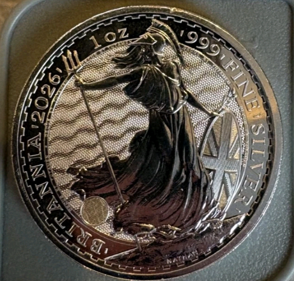 Lot 336: Silver 1oz coin