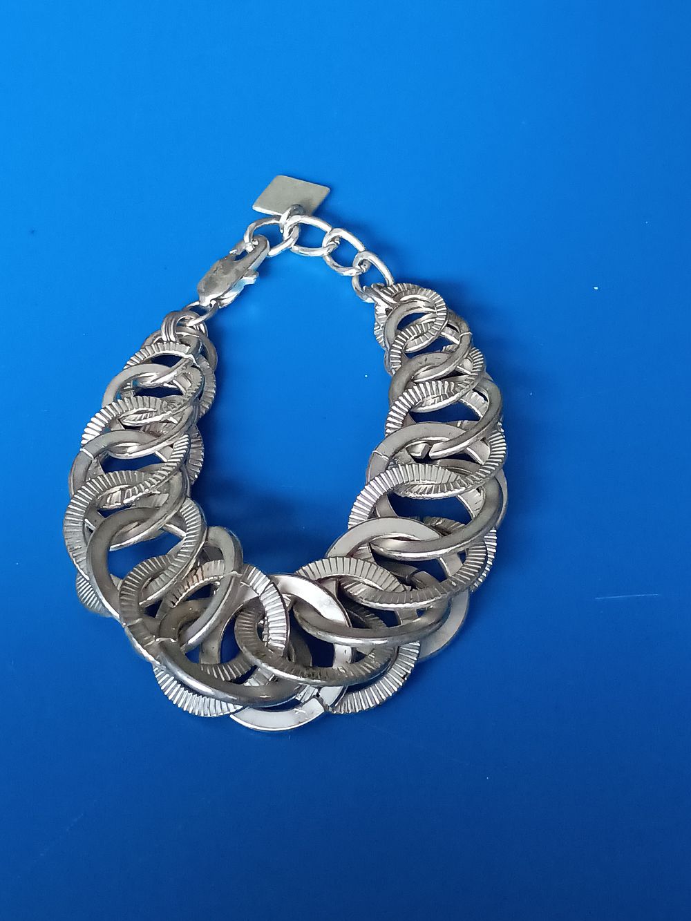 Lot 43: Multi linked bracelet