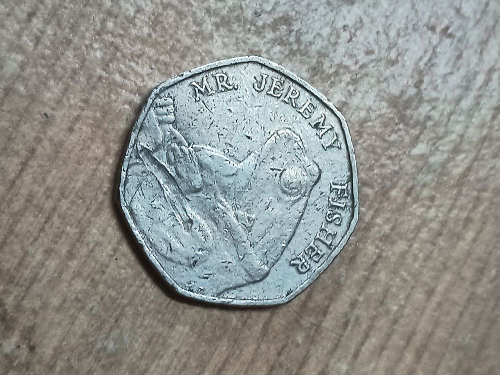 Lot 147: Jeremy fisher 50p