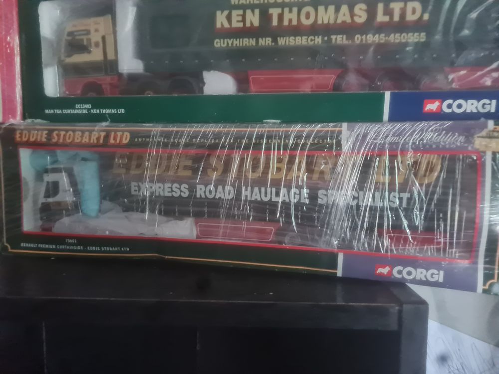 Lot 135: Eddie stobart 1.50 boxed lorry