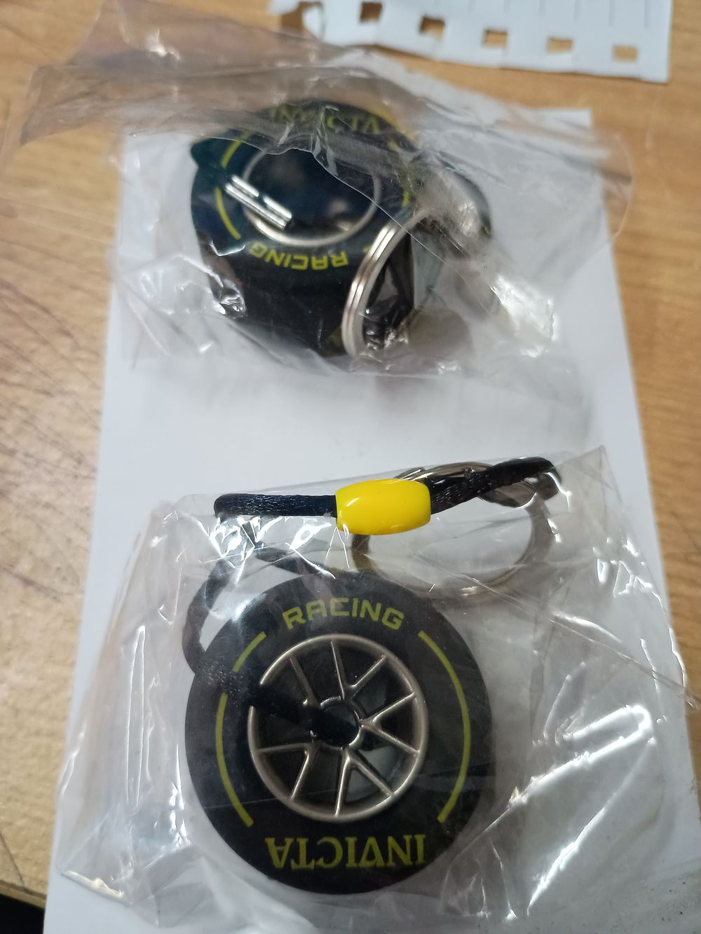 Lot 207: 2 Invicta keyrings