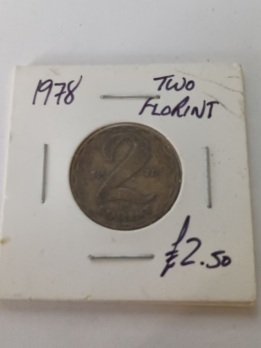 Lot 70d: 1978 two florint