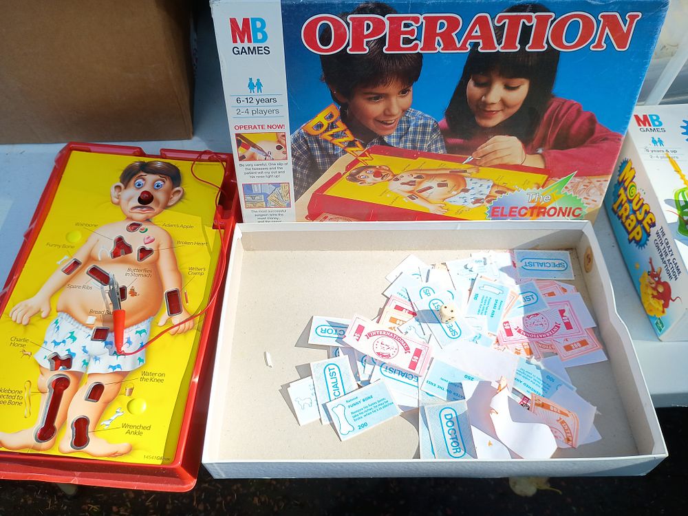 Lot 56: Boxed board game operation