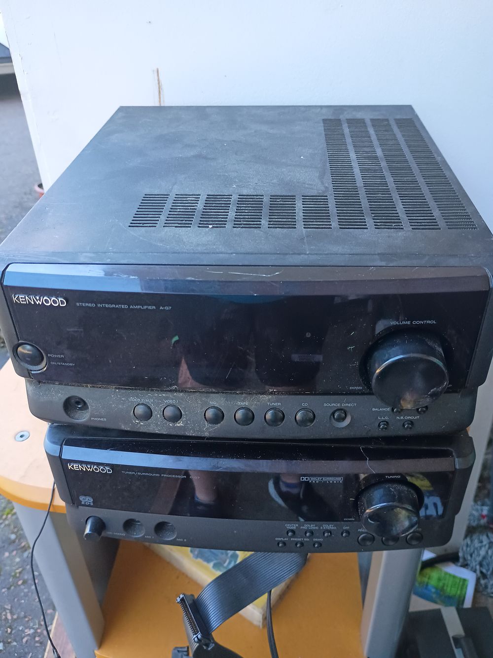 Lot 61: Kenwood amplifier
