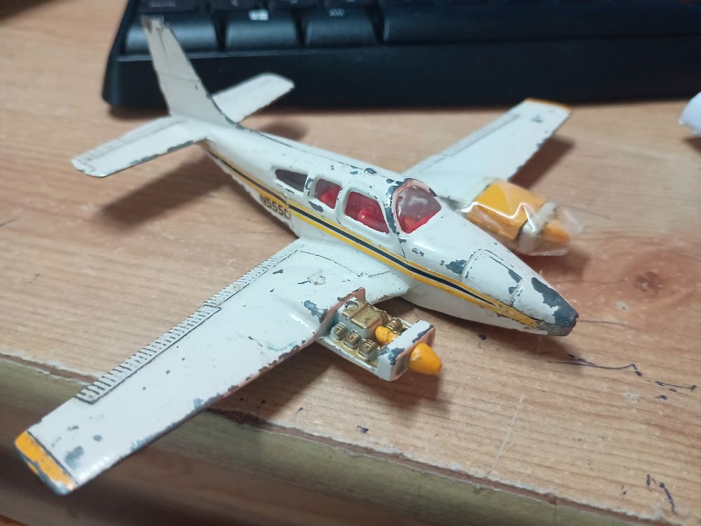 Lot 112: Vintage dinky metal plane